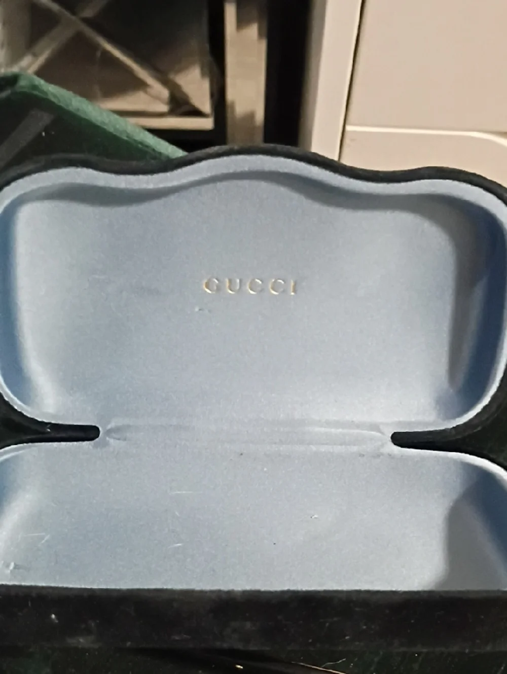 Gucci Black Shield Sunglasses
